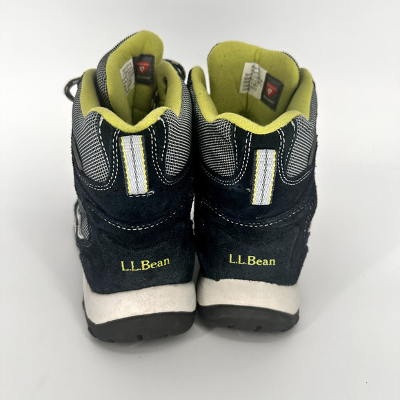 LL BEAN Women's Navy Blue Primaloft Ankle‎ Sneakers Boots Hiking Size 7 Medium - Picture 4 of 12